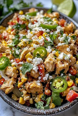 Healthy Street Corn-Inspired Chicken Salad