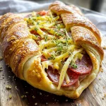 Italian Crescent Roll Sandwich Bake - Easy Party Favorite
