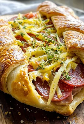 Italian Crescent Roll Sandwich Bake - Easy Party Favorite
