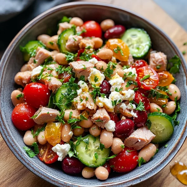 Mediterranean Tuna Salad