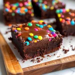 No-Bake Vegan Cosmic Brownies