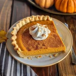 No Bake Marshmallow Pumpkin Pie