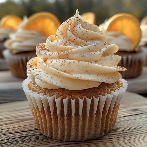 Orange Spice Cupcakes