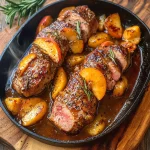 Peach Glazed Pork Tenderloin
