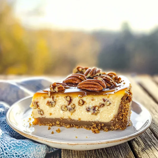 Pecan Praline Cheesecake