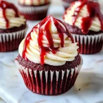 Red Velvet Molten Lava Cupcakes Recipe