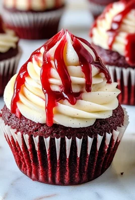 Red Velvet Molten Lava Cupcakes Recipe