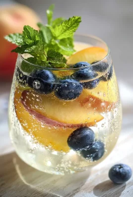 Refreshing Peach Sangria