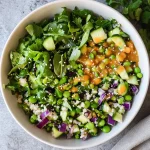 Salad with Asian Dressing (High Protein)