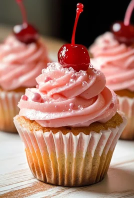 Shirley Temple Cupcakes