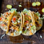 Smashed Cheeseburger Tacos