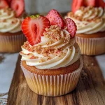 Strawberry Crunch Cupcakes: A Delicious Nostalgic Treat