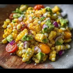 Summer Corn Salad with Avocado