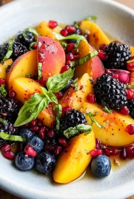 Summer Peach Fruit Salad