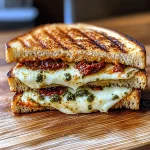 Sun-Dried Tomato Pesto Grilled Cheese: A Flavor Delight!