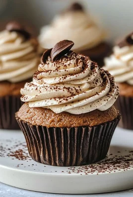 Tiramisu Cupcakes – Espresso-Infused, Creamy Frosting
