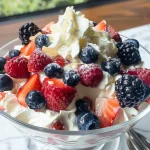 Triple Berry Cheesecake Fruit Salad