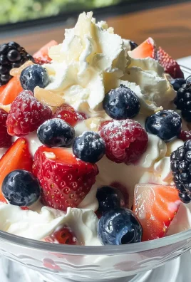 Triple Berry Cheesecake Fruit Salad