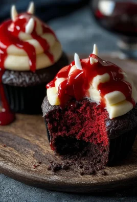 Vampire Bite Halloween Cupcakes: A Spooky Delight with a Deliciously Sinister Twist