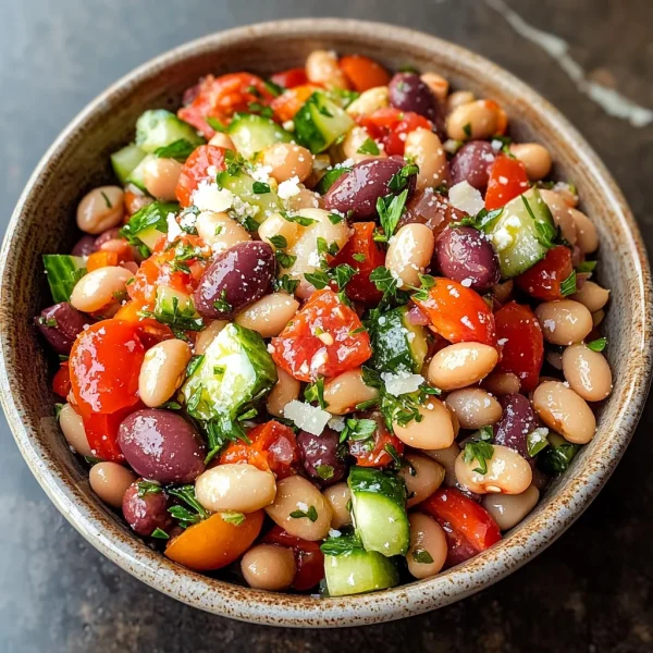 Mediterranean Bean Salad