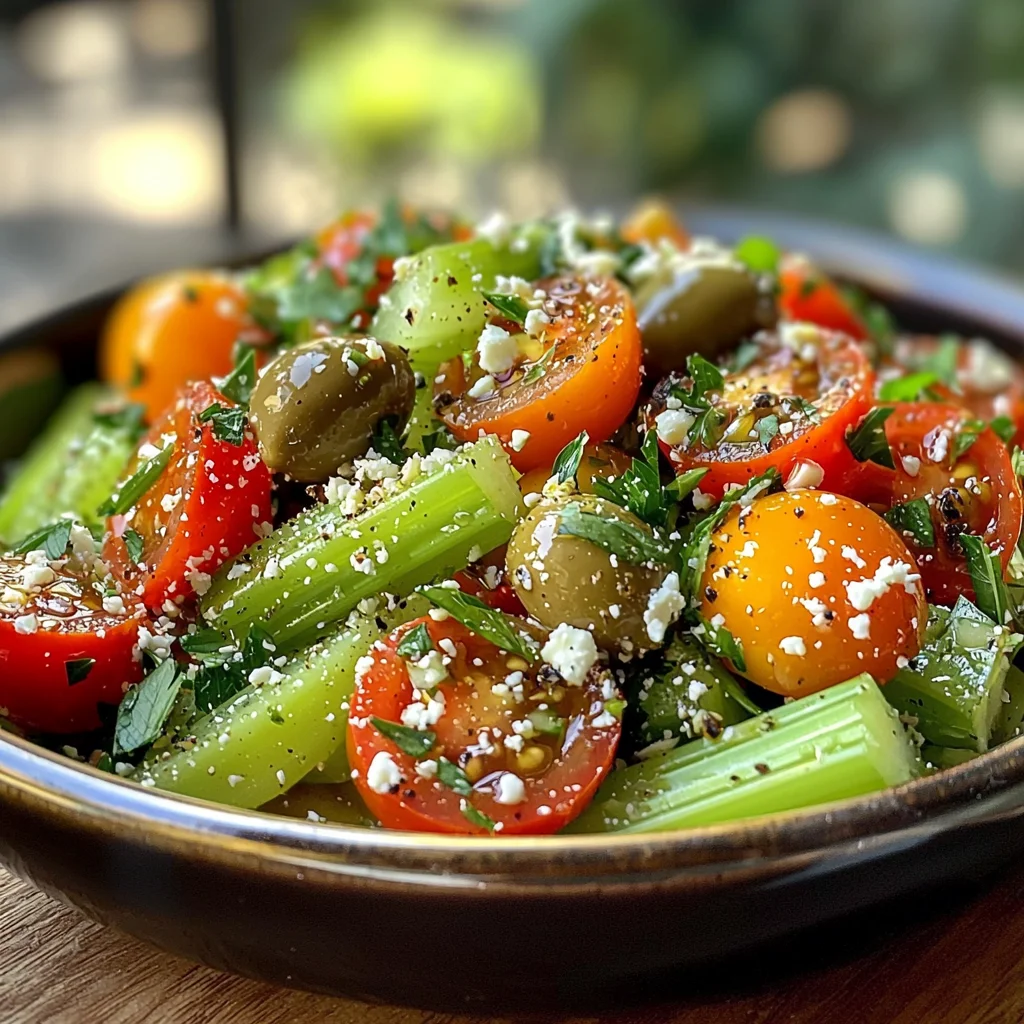 Mediterranean Celery Salad image 2