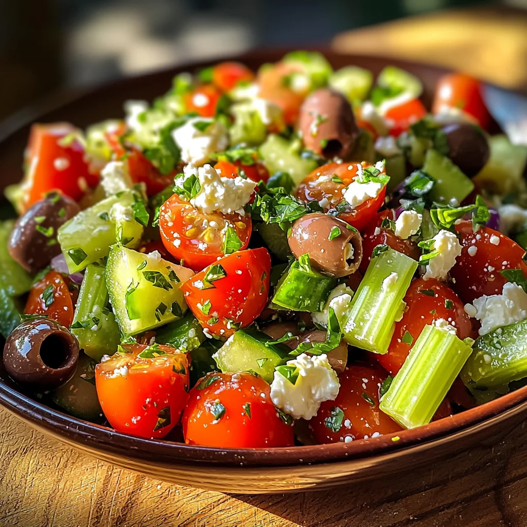 Mediterranean Celery Salad image 3