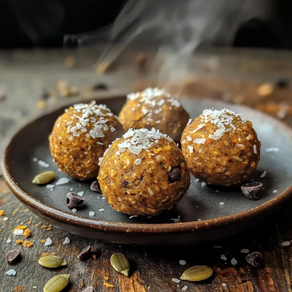 Pumpkin Protein Balls (No-Bake)