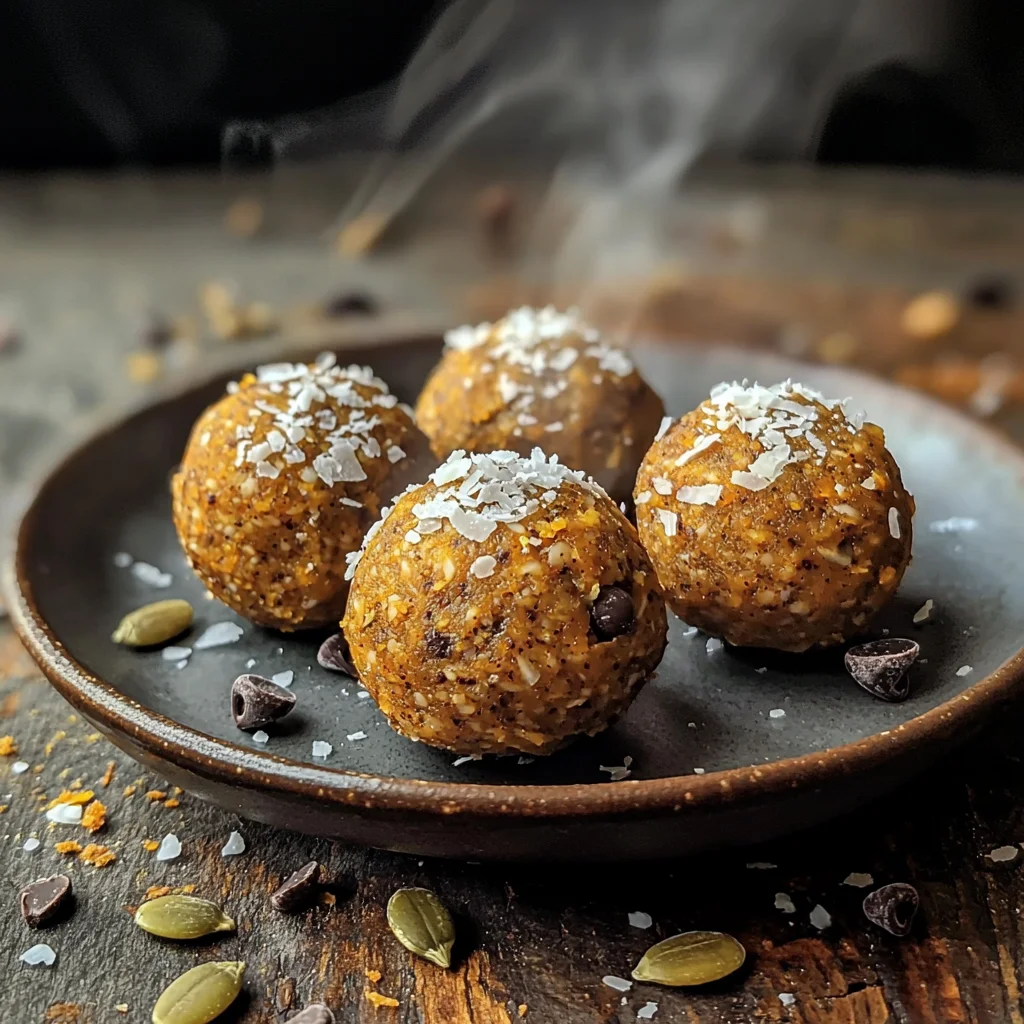 Pumpkin Protein Balls (No-Bake)