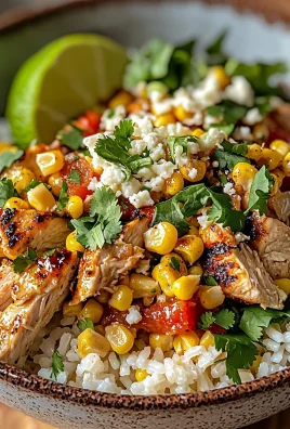 Street Corn Chicken Rice Bowl